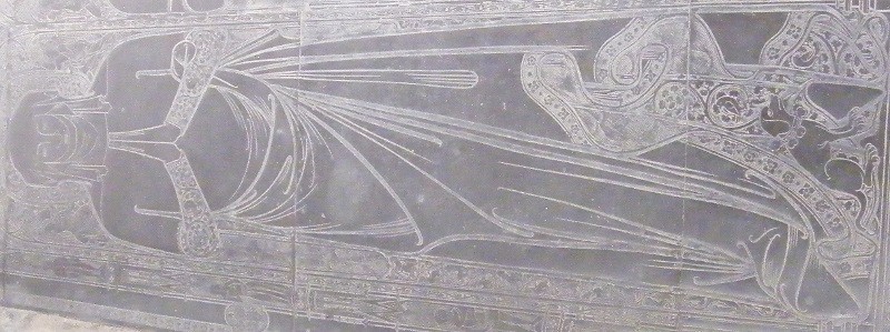 Kings Lynn - St Margaret Robert Braunche 1364 and wives Letitia and Margaret